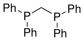 Bis(diphenylphosphino)methane - CAS:2071-20-7 - DPM, DPPM, Methylenebis(diphenylphosphine), Tetraphenylmethylenediphosphine, Diphenylphosphanylmethyl(diphenyl)phosphane